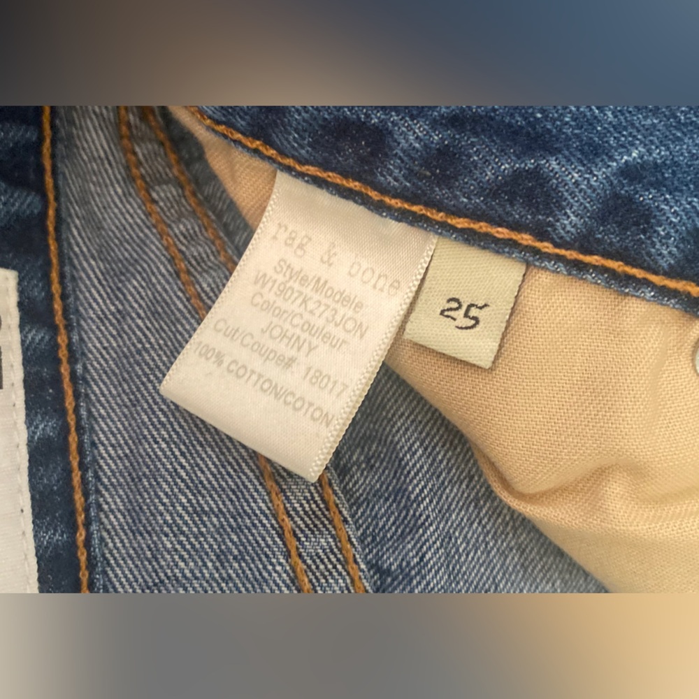 🎀 Rag & Bone Shorts size 25 EUC - Picture 6 of 11